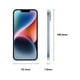 thumbnail image 2 of iPhone 14 Apple 128 GB eSIM Reacondicionado Azul, 2 of 4