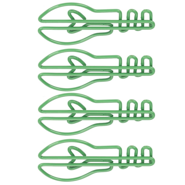 Metal Paper Clips, Corrosion Resistant Portable Cute Non Skid Electroplating Process Small Paper Clips 100Pcs for Office Blue,Green