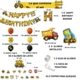 thumbnail image 2 of Kit Decorativo Con Globos Para Cumpleaños Construcción, 2 of 8