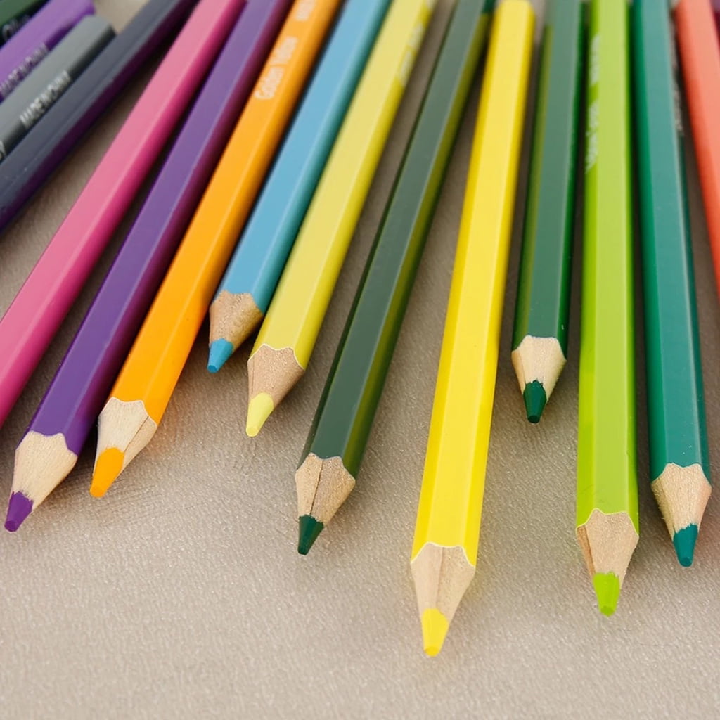 Milue 36/48/50/72 Colors Water Soluble Color Lead Paint Brush Pencil Hand-painted Kit