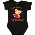 thumbnail image 3 of Inktastic Wild About My Grandma Boys or Girls Baby Bodysuit, 3 of 5