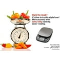 thumbnail image 5 of Saltnlight Digital Kitchen Food Scale, 22lb Stainless Steel Food Scale with LCD Display, Grams & Ounces for Cooking, Baking & Meal Prep, 5 of 10