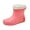 Pink, variant on Rain Boots Women Short Ankle Waterproof Rain Shoes Outdoor Garden Shoes