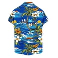 thumbnail image 5 of Axiiglly Hawaiian Shirt for Men Summer Tropical Floral Short Sleeve Button Down Casual Beach Shirts with Pockets, S-5XL, 5 of 7