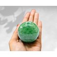 thumbnail image 3 of Green Strawberry Quartz Crystal Ball Sphere 2" Inches, 3 of 5
