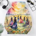thumbnail image 4 of Abcomgle Halloween Hoodies for Teen Girls Horror Witches Gathering Print Sweatshirts with Hooded Cute Long Sleeve Pullover Sweatshirts with Pocket Winter Shirt for Teen Girls, 4 of 5