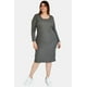 thumbnail image 5 of Vestido acanalado Roman Fashion Tallas Extras 4303 Gris 38, 5 of 6