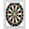 Sports Tapestry, Dart Board Numbers Sports Accuracy Precision Target Leisure Time Graphic, Wall Hanging for Bedroom Living Room Dorm Decor, 40W X 60L Inches, Vermilion Green Black, by Ambesonne