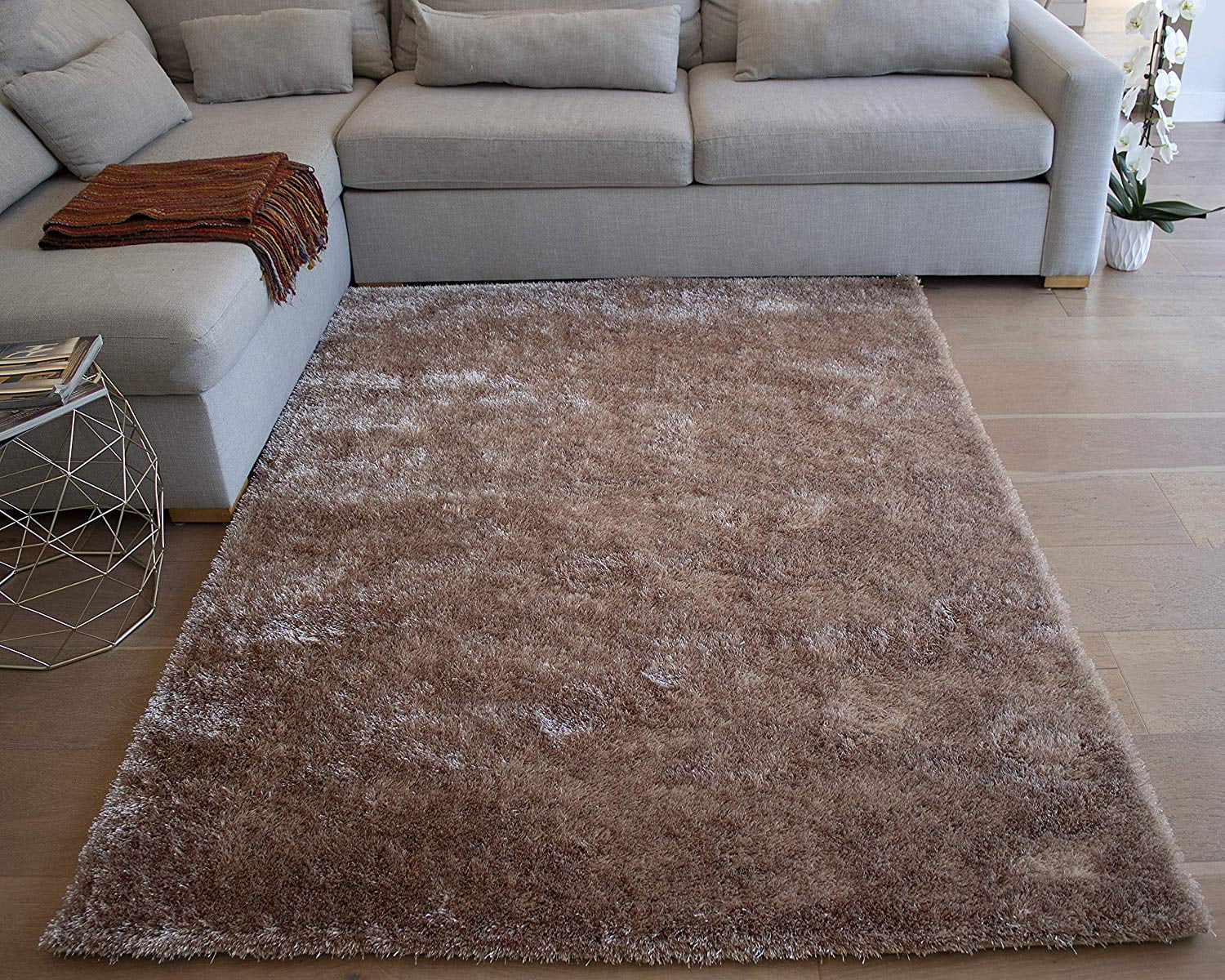 SOFT COMFY FLOOR HOME DECOR LARGE CREAM BEIGE BROWN RED SOFT VISIONA SOFT RUGS