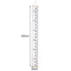 thumbnail image 5 of Wall Hanging Kids Growth Chart Precise Scale Children Room Nursery Bedroom Removable Canvas Baby To Adults Boys Girls Height Measurement Ruler Jikaix, 5 of 5