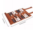 thumbnail image 3 of TIMIFIS A Chessboard, Home Decor Velvet Roll Double Chessboard Outdoor Leisure and Entertainment Family Gathering, 3 of 6