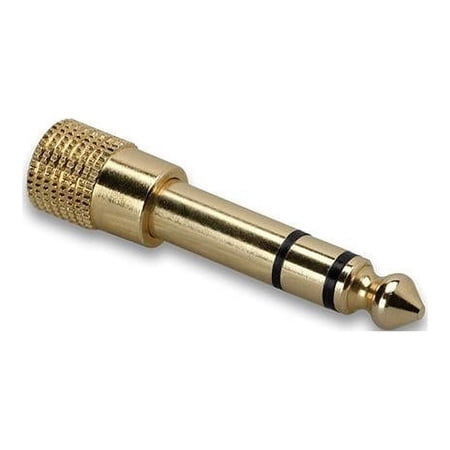 UPC: 0728736058729 | Hosa GHP-105 – Headphones adapter – mini-phone stereo 3.5 mm female to stereo jack male