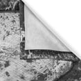 thumbnail image 3 of Ambesonne Letter N Kitchen Curtains, N, 55"x45", Grey Grey, 3 of 3