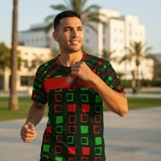 Morocco National Team soccer Jersey (Maillot du maroc ). Large (XS,S, M, L,XL...)