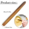 thumbnail image 4 of 2 PCS Acacia Wood Skinny Spurtles, Wooden Dough Whisks for Sourdough, Bread Mixing & Baking Tools, 4 of 8