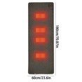 thumbnail image 2 of Electric Heating Pad With Dual Usb Ports, Adjustable Temperature For Home And Office, Portable Warmth, 2 of 9