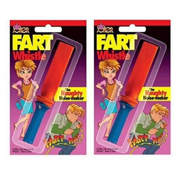 The Famous Fart Whistle - Pack of 2 Sealed in Package