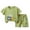 Light Green, variant on Fesfesfes Toddler Boy Outfits Boys Summer Shorts Set Summer Short-sleeved Boys Cotton T-shirt Summer Shorts Two-piece Set 6 Months - 7 Years 3-4 Years