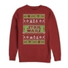 Star Wars Ugly Christmas Sweater Come to the Merry Side Womens Graphic Sweatshirt