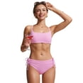 thumbnail image 3 of CRZ YOGA Ruched Bikini Bottoms for Women Bathing Swimsuit Adjustable Side Tie Swim Briefs, 3 of 6