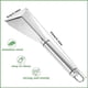 thumbnail image 2 of Cuchillo para tallar frutas, herramienta para tallar, herramienta para tallar en forma triangular, acero inoxidable multifuncional para el hogar y la cocina Tallado creativo de frutas y verduras, 2 of 5