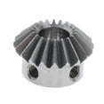 thumbnail image 2 of koolsoo 2X 1 Brass Bevel Gear, 20th Module, 5mm Steel, Hole From 5, 2 of 9