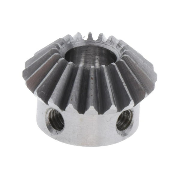 koolsoo 1 Modulus Brass Bevel Gear 20th,5 to 6.35mmhole 8mm Hole M4x2 Steel