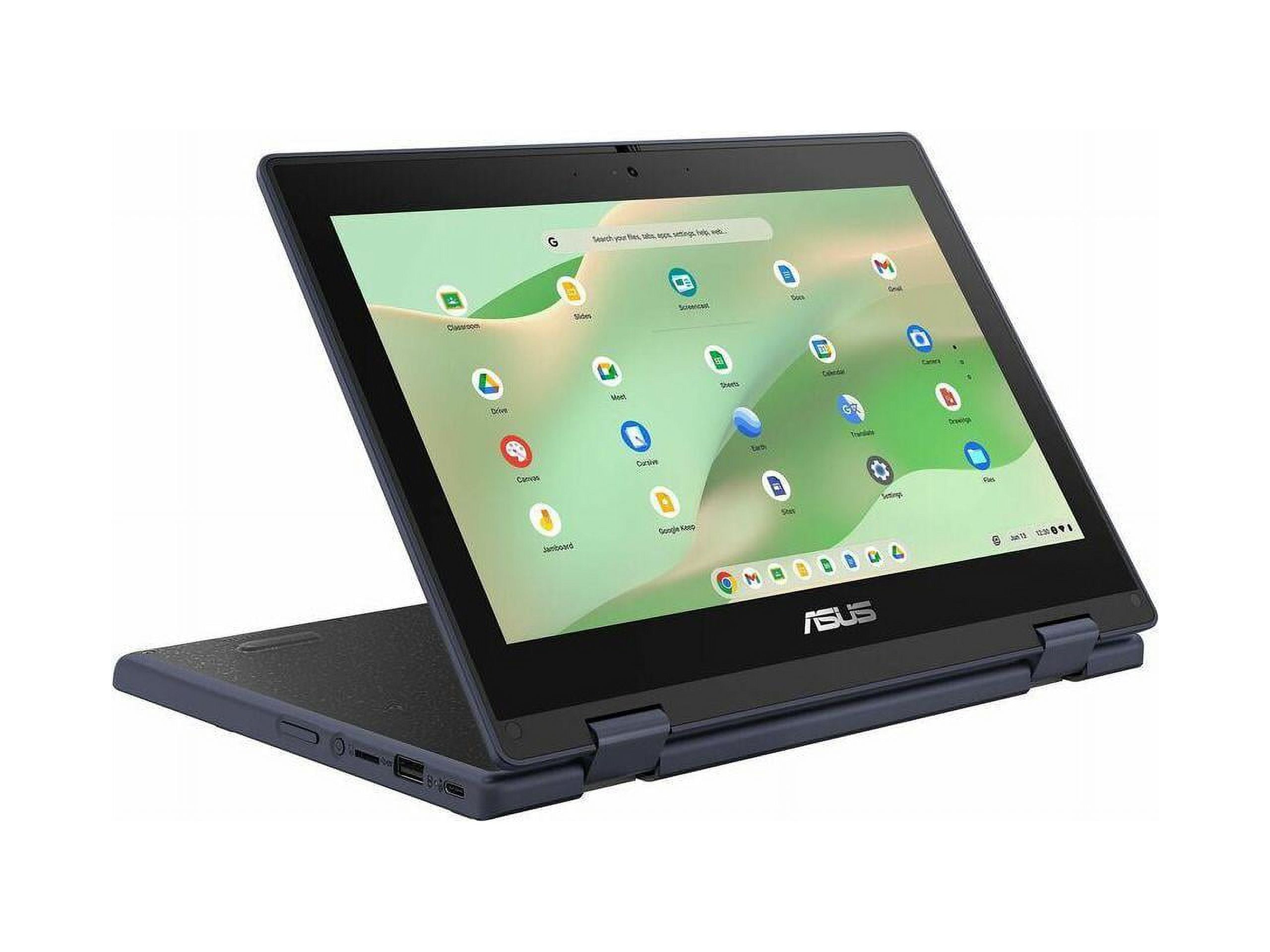 ASUS Chromebook Flip CR1 CR1100FKA-YZ142T - 11.6 - Intel Celeron - N5100 -  4 GB RAM - 32 GB eMMC - CR1100FKA-YZ142T - Laptops 