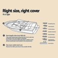 thumbnail image 2 of Boat Covers Seamanship 19 21ft Waterproof Boat Cover, 2 of 5