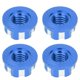 thumbnail image 5 of Tuercas hexagonales talladas M4 Aleación de aluminio aptas para coche HSP Sakura D3 D4 1/10 RC Vhermosa, 5 of 8