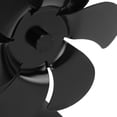 thumbnail image 3 of Ventilador para chimenea Jadeshay Ventilador ecológico 6 Aspas Negro, 3 of 8