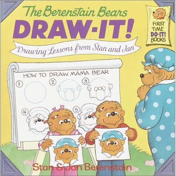 Pre-Owned The Berenstain Bears Draw-it: Drawing Lessons from Stan and Jan (Berenstain Bears First Time Do-It!) Paperback