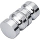 thumbnail image 1 of Aluminum Alloy Shower Door Pair Handle Knob,groove Shower Door Handle Knobs,handles Knobs For Bathroom Banmo, 1 of 4
