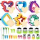 thumbnail image 1 of Juego de Sándwiches Cutter de 29 Pzas, Cortadores de Sándwiches para Almuerzo de Niños, Máquina sin Corteza, Cortadores de Galletas, Molde de Sándwich con Formas Cutter de Frutas y Verduras para Lonchera Bento, Cortadores de Galletas DIY, 1 of 7