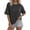 Black, variant on Sundazz Oversized T Shirts for Women Cotton Vintage Acid Wash Tees Baggy Shirts Trendy Casual Tops