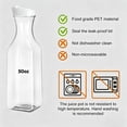 thumbnail image 5 of Clearance Bottle under $5,1 5L Water Carafe Top Lid Juice Containers Pitcher Leakproof Iced Tea Juice Water Jug For Home Bar Kitchen Restaurant, 5 of 7