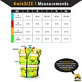 thumbnail image 6 of KwikSafety (Charlotte, NC) UNCLE WILLY’S WALL Safety Vest (10 POCKETS) Class 2 ANSI OSHA High Visibility Reflective Camo Heavy Duty Mesh Zipper HiVis Construction Work HiViz Men | Yellow Black Medium, 6 of 6
