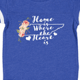 thumbnail image 4 of Inktastic Tennessee Home is Where The Heart is with Watercolor Floral Girls Baby Bodysuit, 4 of 5