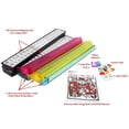 thumbnail image 3 of 166 Tiles American Mahjong Set / 4 All in one Color Pushers/Racks Easy Carry, 3 of 4