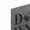 thumbnail image 2 of Luxe Metal Art 'Football DOWN' by Susan Ball, Metal Wall Art, 16"x24", 2 of 9