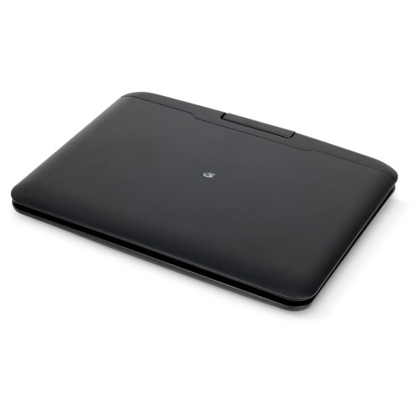GPX 9-inch Portable DVD Player with Bluetooth Headphones and LCD Swivel Screen
