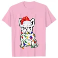 thumbnail image 5 of Camisetas divertidas de Bulldog Francés con diseño de árbol de perro, ropa femenina con gráfico de amante de los perros Y2k, ropa informal estilo Hip Hop, camisetas de manga corta, 5 of 5
