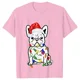 thumbnail image 5 of Camisetas divertidas de Bulldog Francés con diseño de árbol de perro, ropa femenina con gráfico de amante de los perros Y2k, ropa informal estilo Hip Hop, camisetas de manga corta, 5 of 5