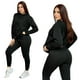 thumbnail image 1 of Conjunto Deportivo Mujer Casual Color Negro Sudadera y Jogger Comfy Fit JeraModa, 1 of 1