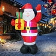 thumbnail image 1 of Papá Noel inflable 150 cm CHAO decoración navideña con luz LED para exteriores, 1 of 5
