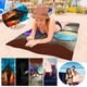 thumbnail image 1 of Xihbxyly Toalla de Playa de Microfibra, Ultraligera, Resistente a La Arena, de Secado Rápido y Compacta, Ideal para Viajes, Piscina y Playa, 76 X 152 Cm, Multiusos., 1 of 4
