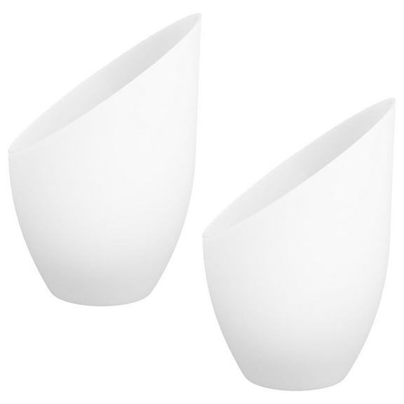 ULTNICE 2Pcs Mini Lamp Shade Replacement Plastic for Light Bulb 11.8x3.3x3.3in
