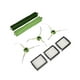 thumbnail image 1 of Juego de suplementos de limpieza adecuado para accesorios de barredora de la serie I7, I7+, E5 y E6, cepillo principal, cepillo lateral, verde, verde, 1 of 5