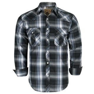 Wrangler - Big Men's Western Work Shirt, Size 2XL - Walmart.com
