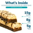 thumbnail image 2 of WonderSlim Protein & Fiber Bar, Fluffy Nutter, 15g Protein, 6g Fiber, Gluten Free (7ct), 2 of 6